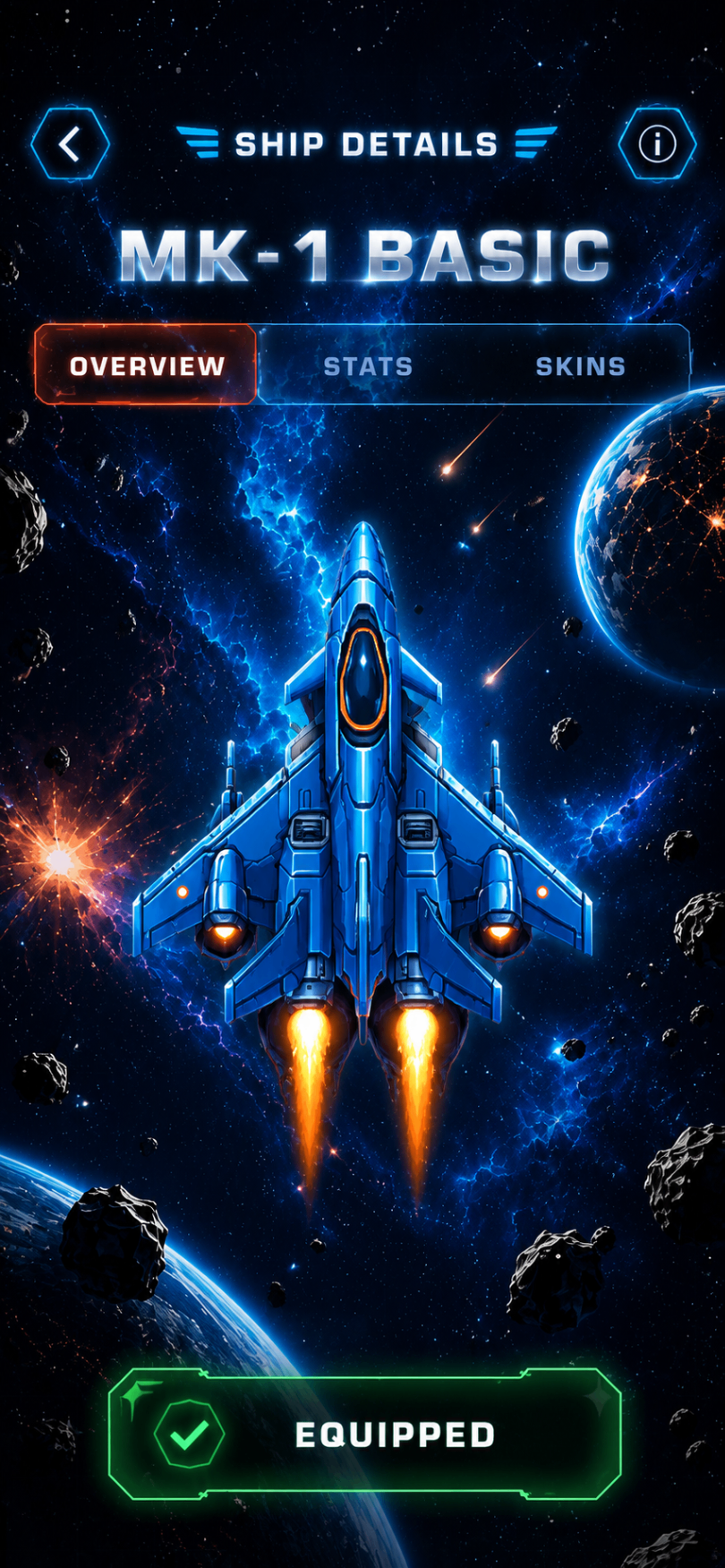 MK-1 Basic ship preview